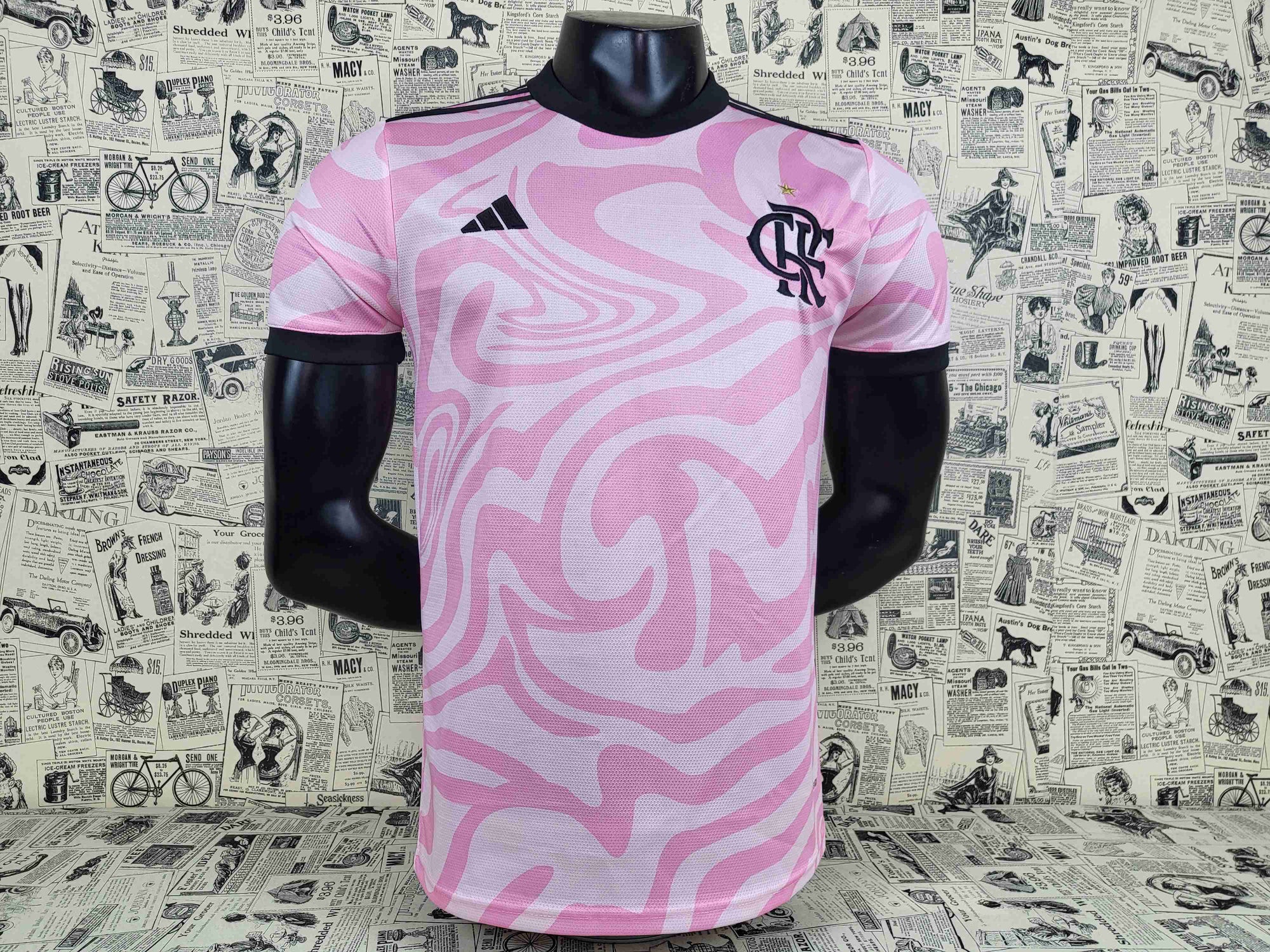 Camisa Flamengo Rosa 23/24 (Versão Torcedor) | EDIÇÃO ESPECIAL