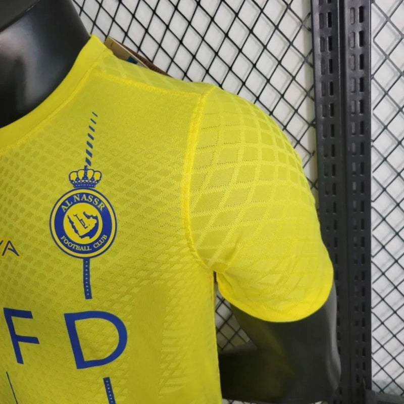 Camisa Al-Nassr FC 23/24 Home (Versão Jogador)