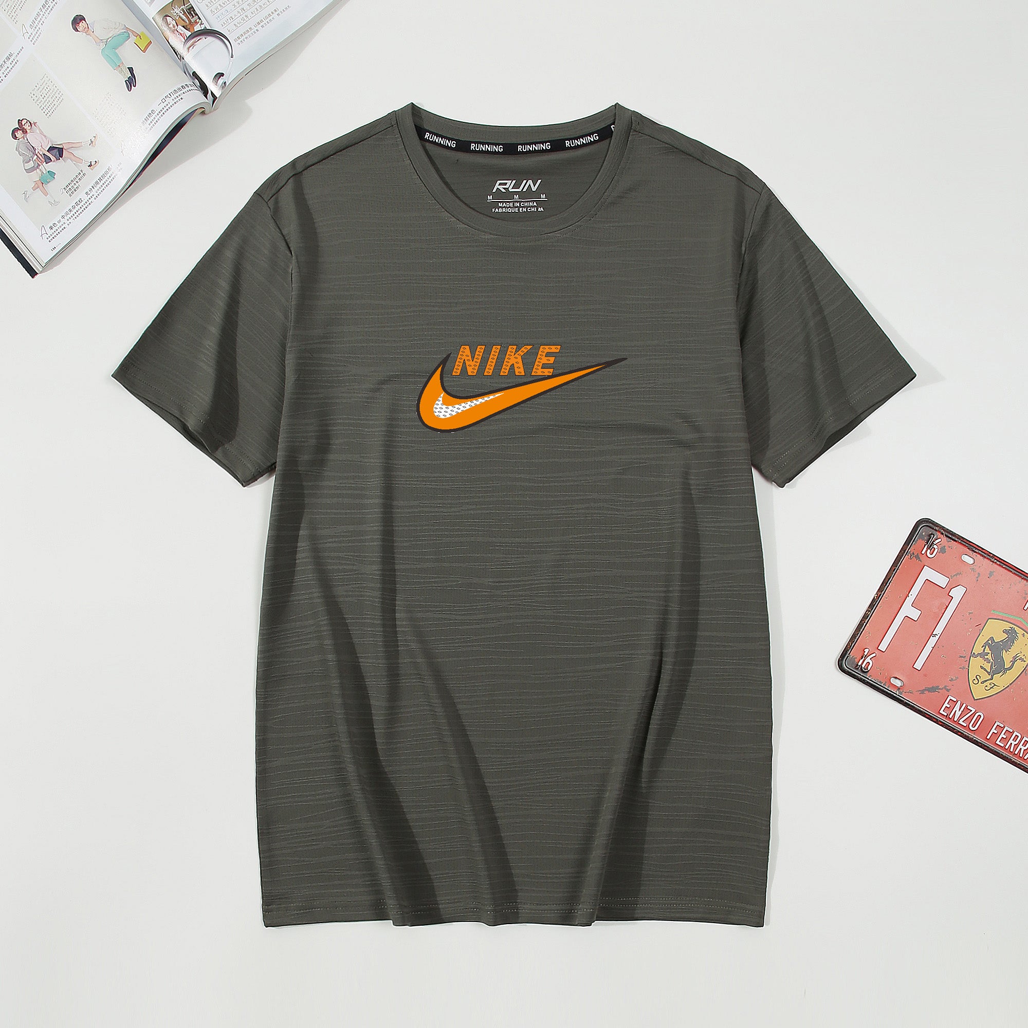 Camisa Nike "Running Lava" Sportwear | Moda Esportiva