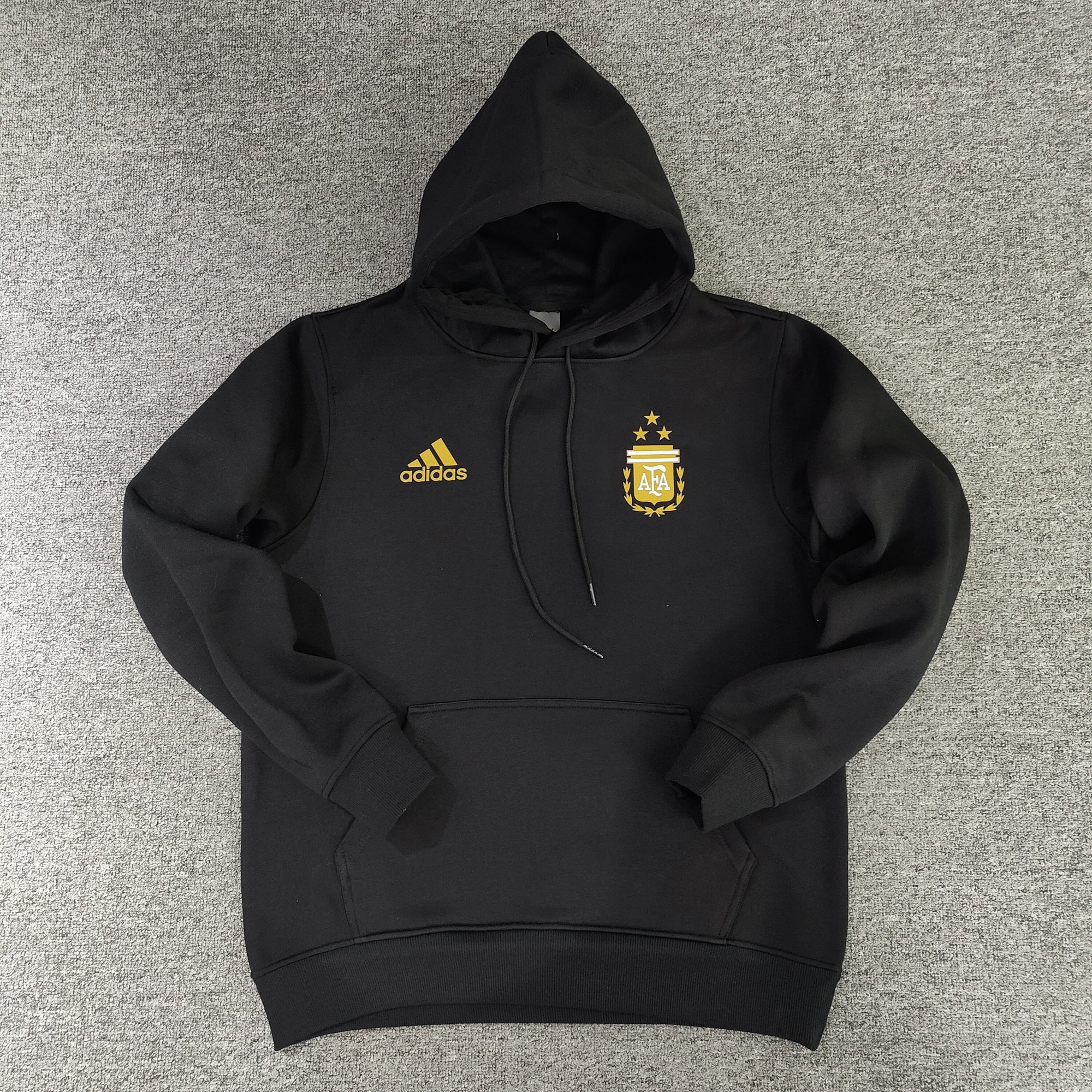 Moletom Seleção da Argentina | Gold Logo / Messi Style
