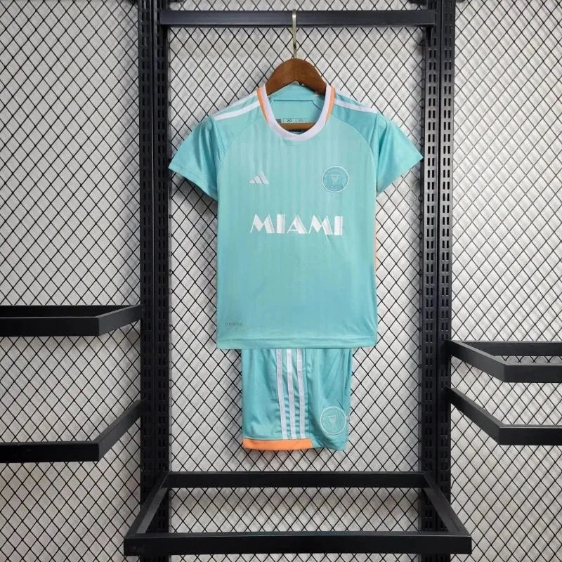 Kit Inter Miami Third Conjunto Infantil 2024 (Versão Torcedor)