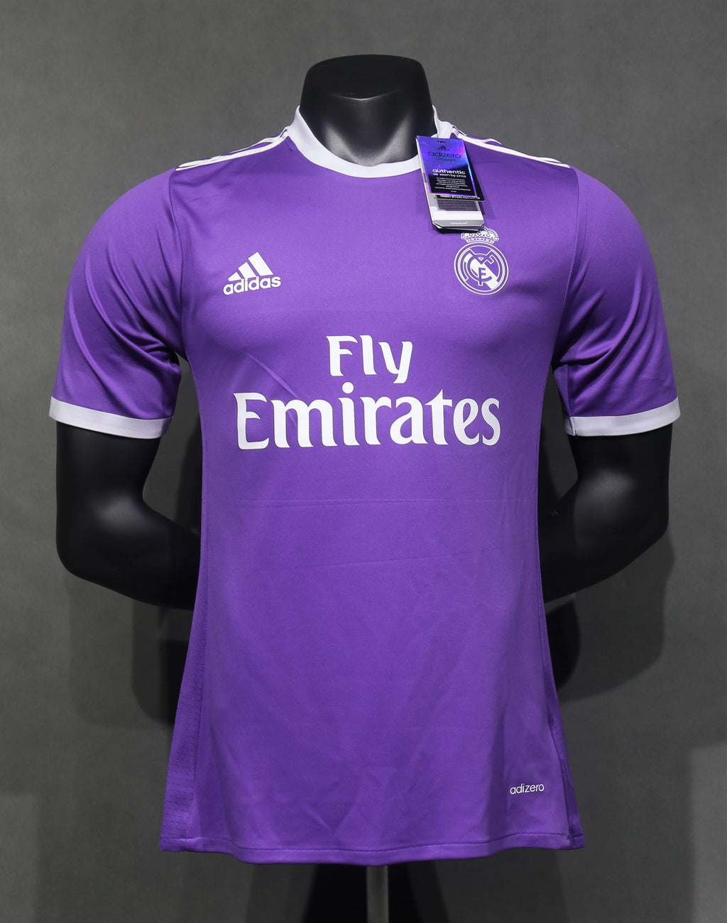 Camisa Real Madrid Away 16/17 (Versão Jogador Retrô)