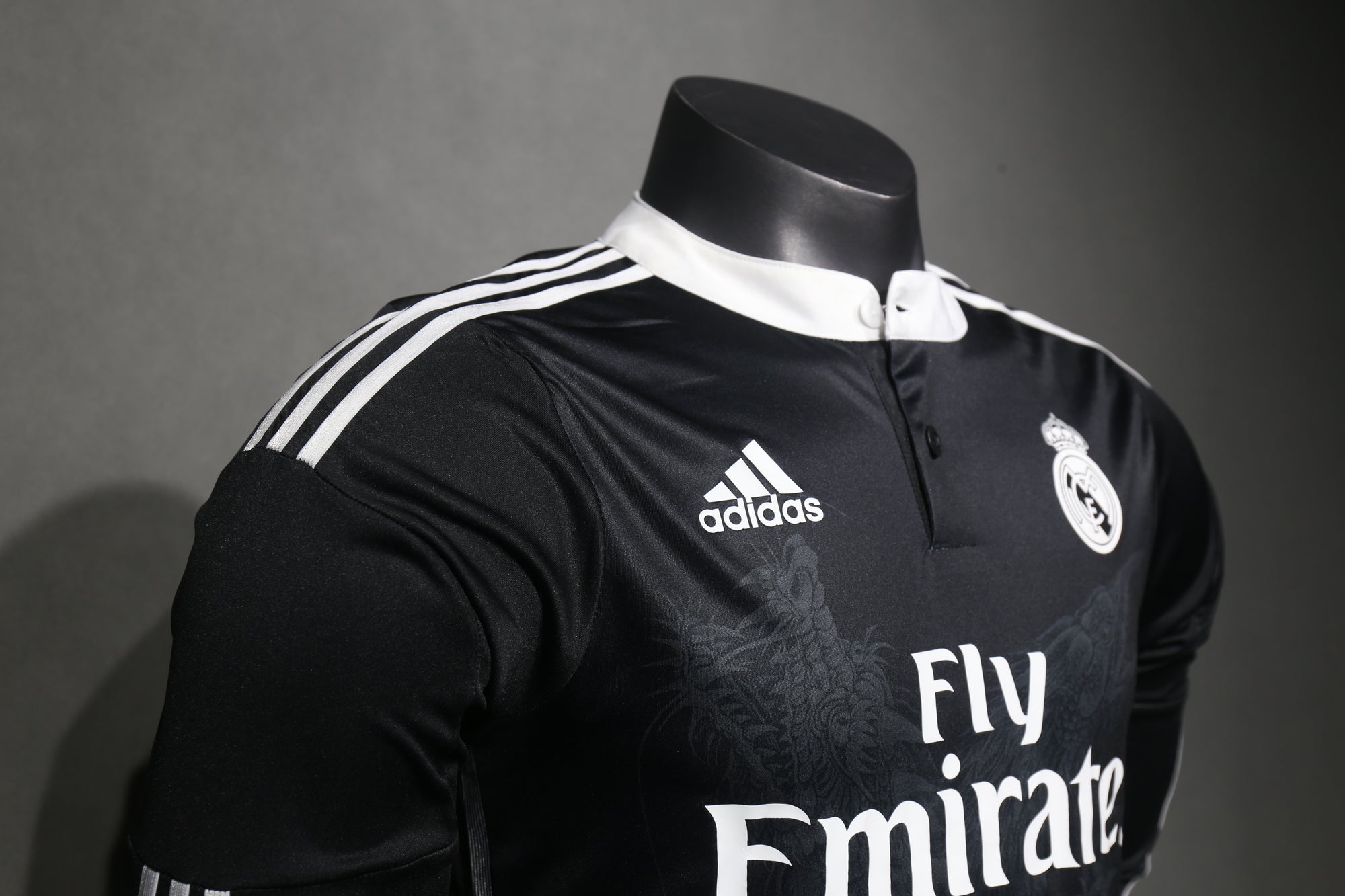 Camisa Real Madrid Third 14/15 (Versão Manga Longa Jogador Retrô)