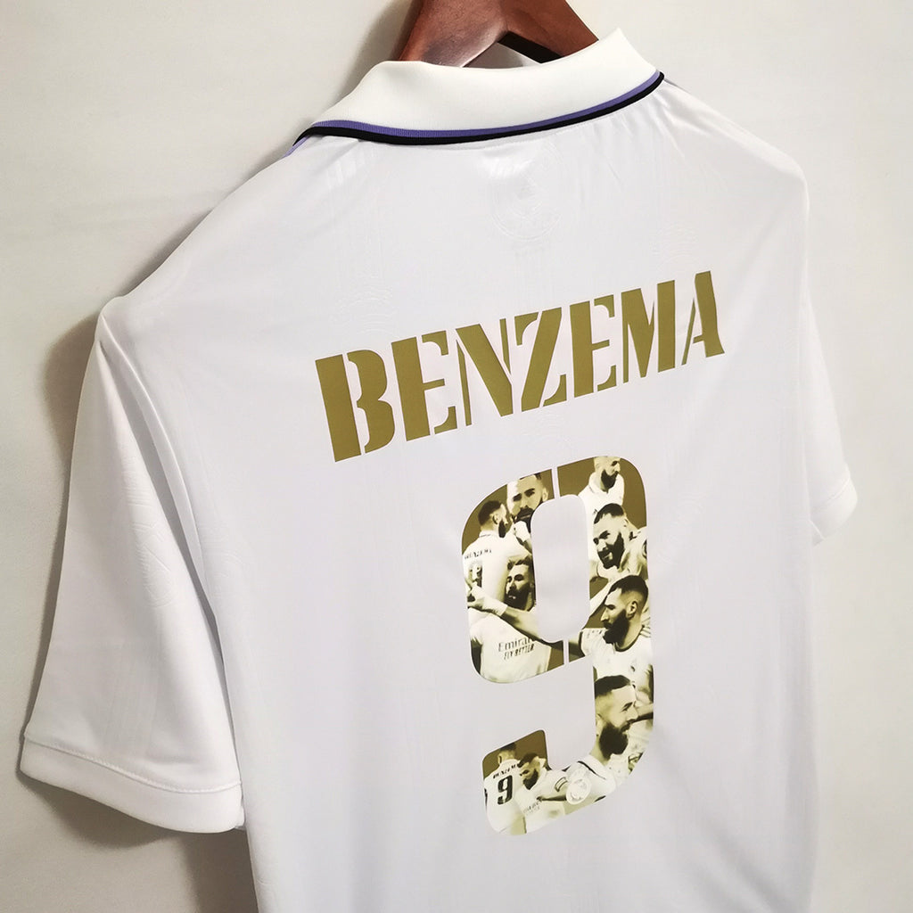 Camisa Real Madrid "Golden Number" (Versão Torcedor) | EDIÇÃO ESPECIAL