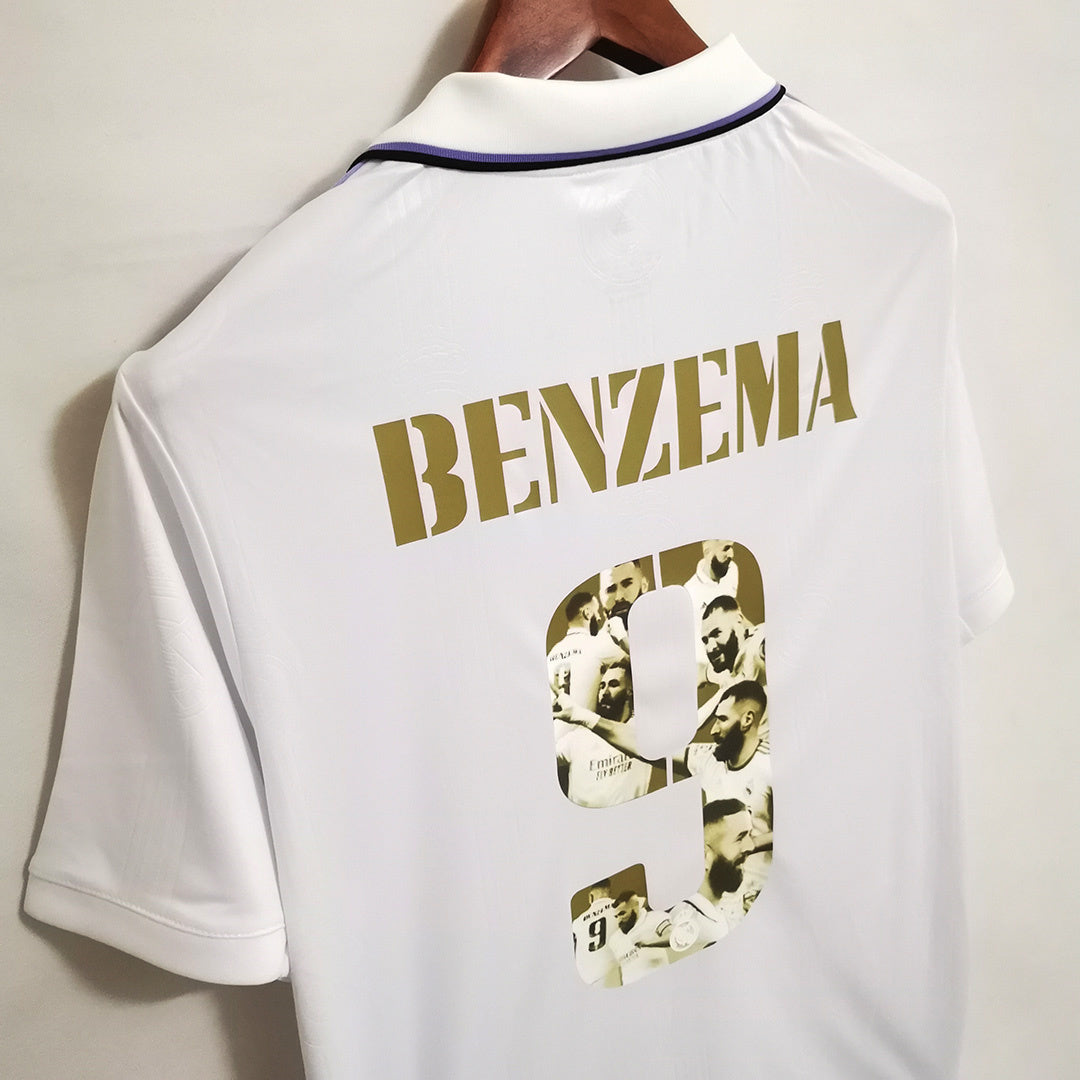 Camisa Real Madrid "Golden Number" (Versão Torcedor) | EDIÇÃO ESPECIAL