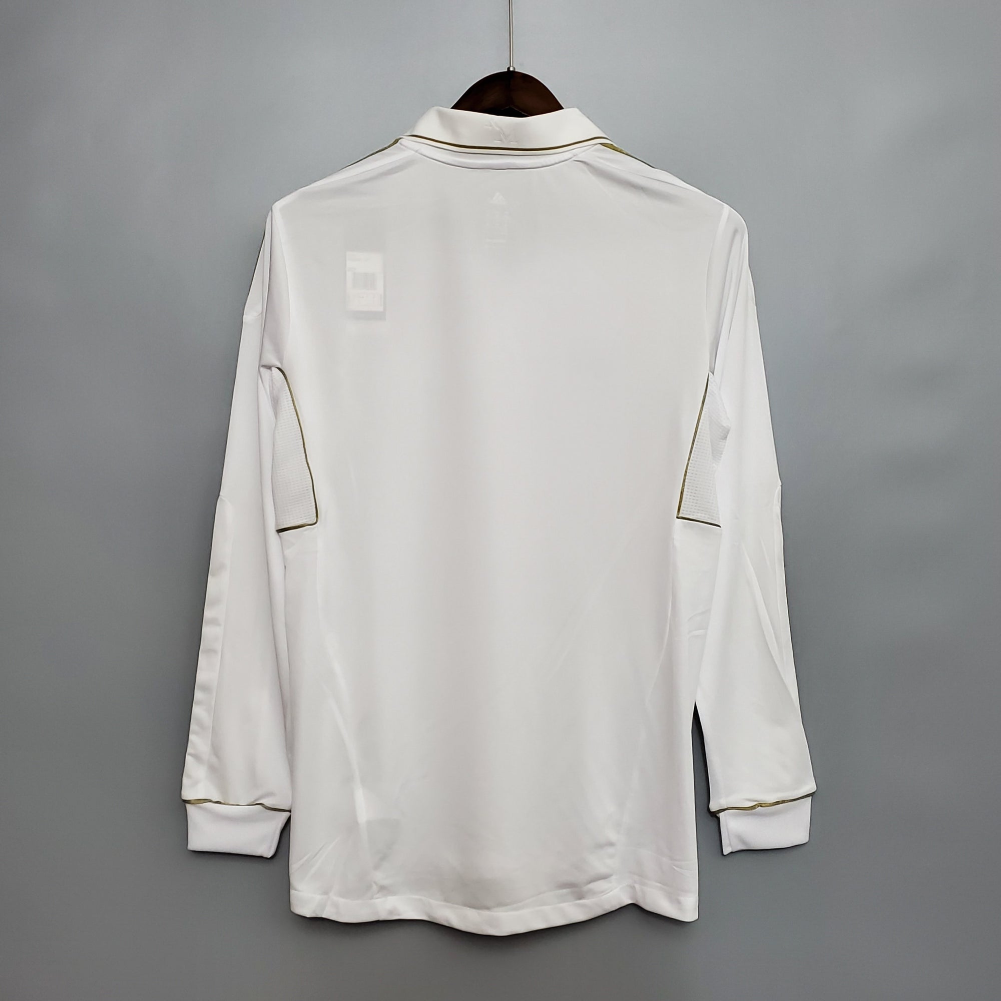 Camisa Real Madrid Home 11/12 (Versão Manga Longa Retrô)