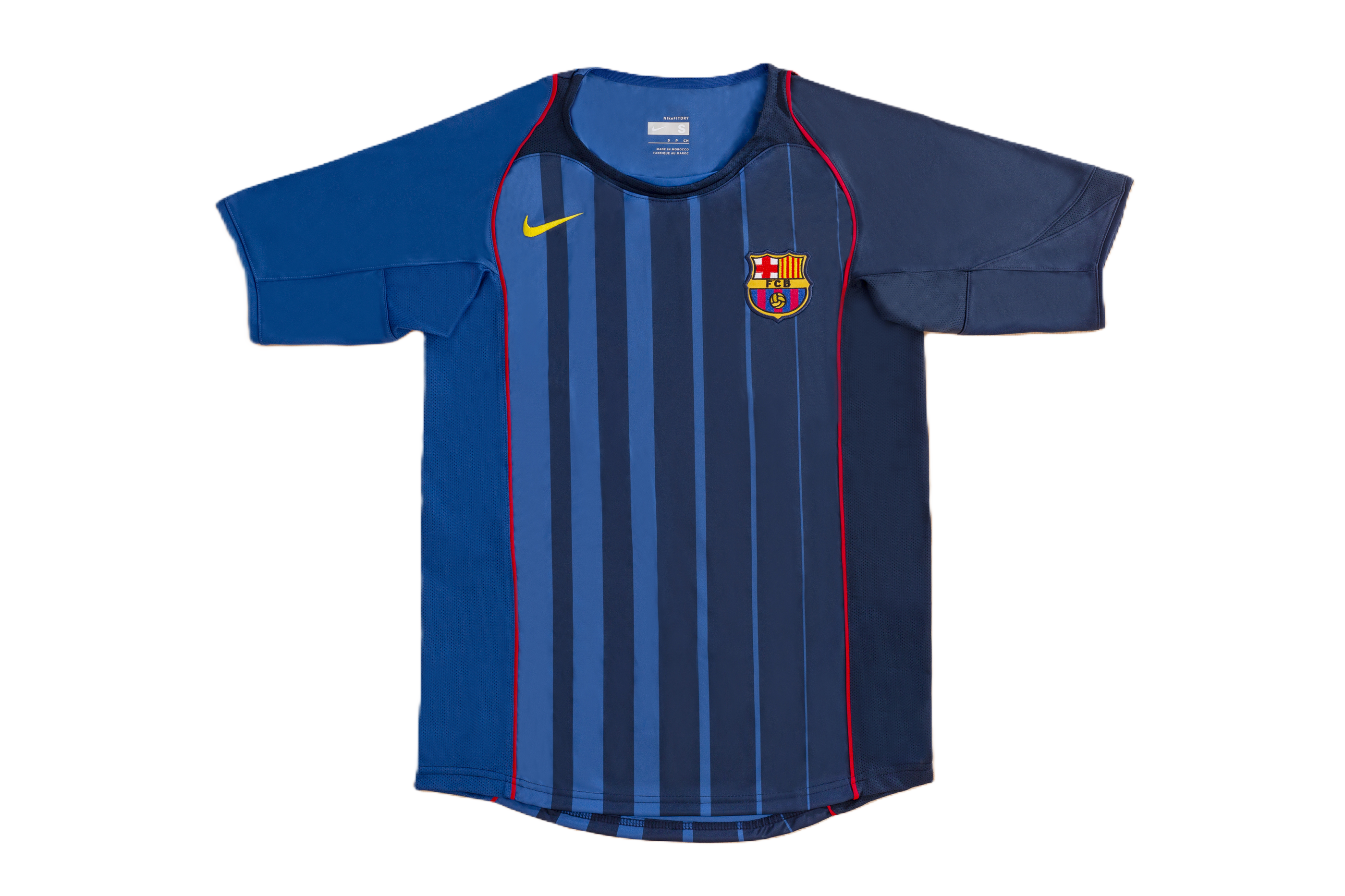 Barcelona Home 14/15 Retro Shirt - Blue and Red 