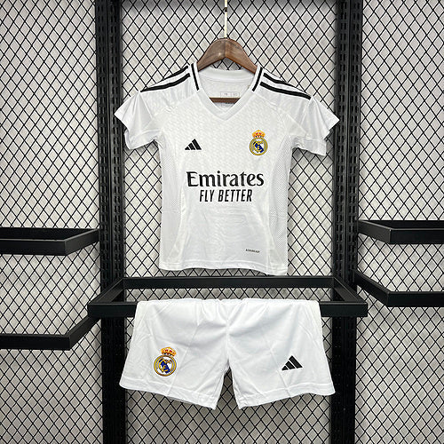 Kids Real Madrid 2024∕25 Home Kids Kit(89F6)