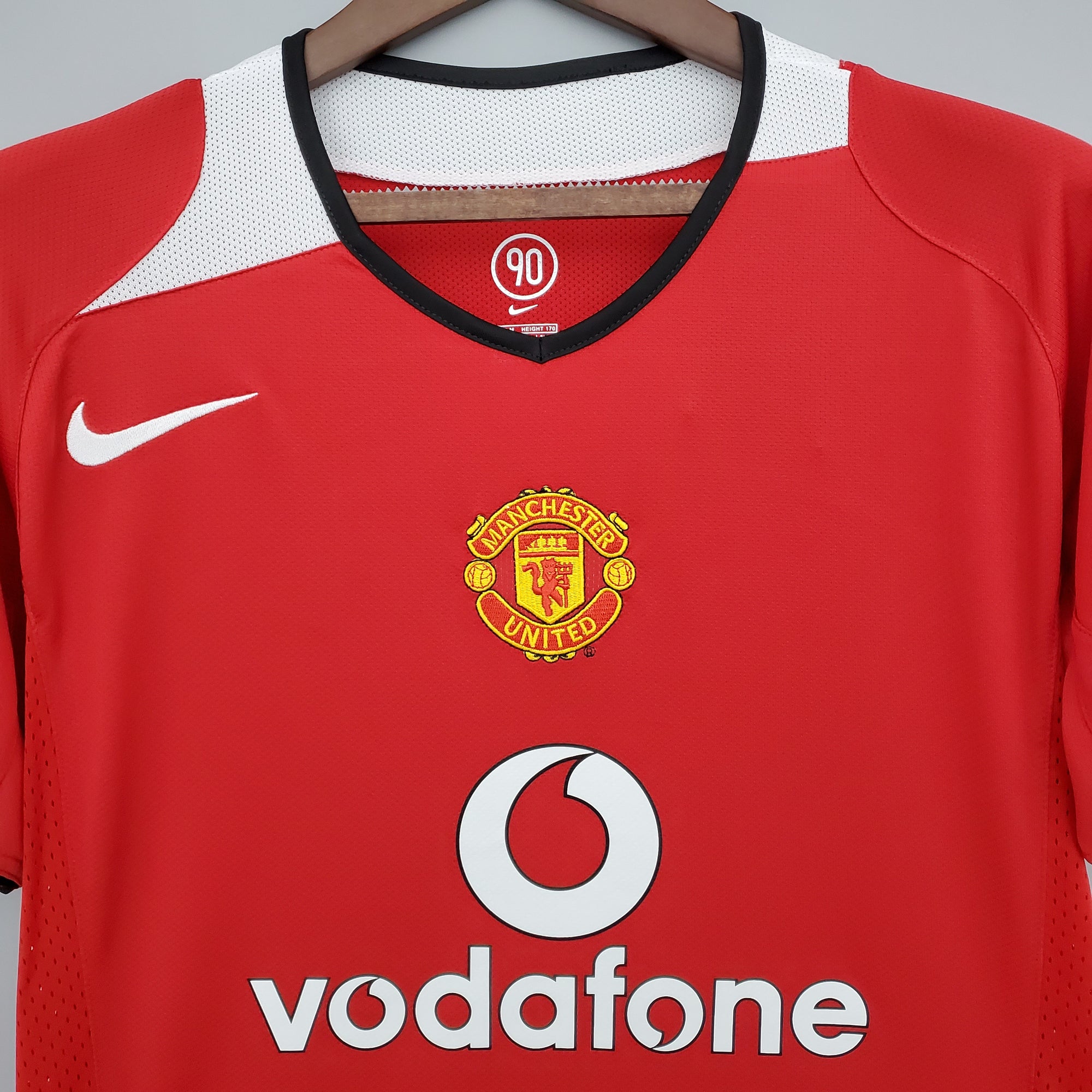 Camisa Manchester United Home 04/05 (Versão Retrô)