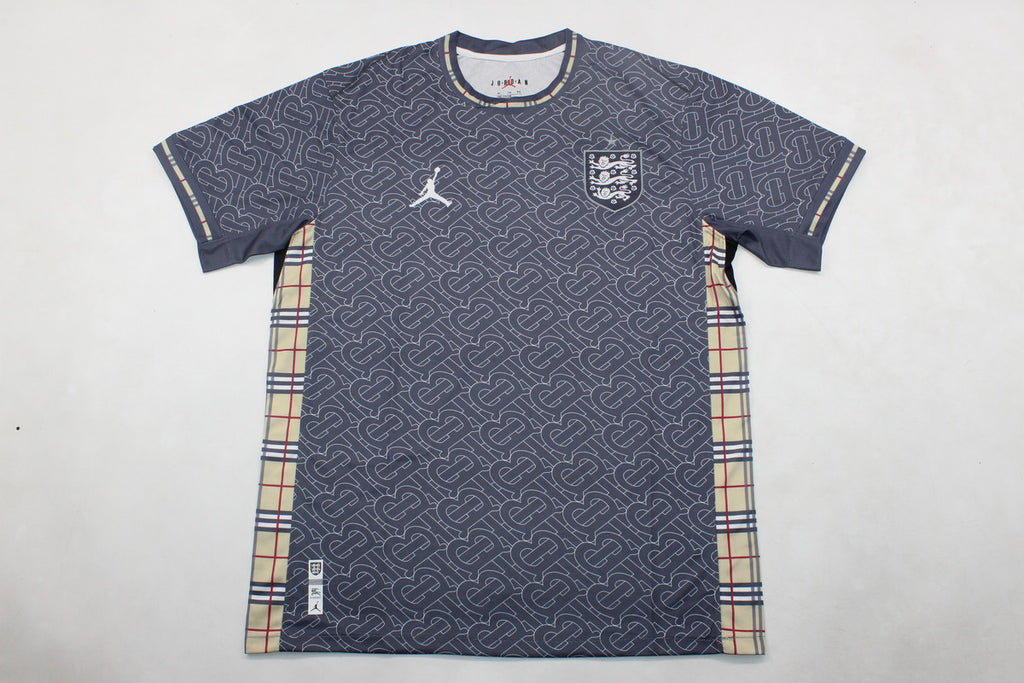 Camisa Seleção da Inglaterra "Air-Jordan/Burberry" (Versão Torcedor) | EDIÇÃO ESPECIAL