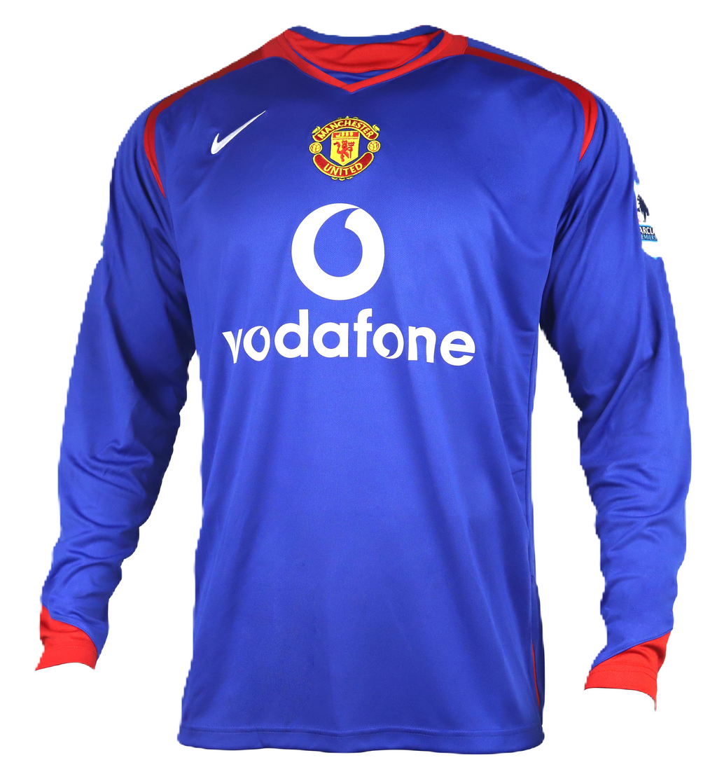 Camisa Manchester United Third 06/07 (Versão Manga Longa Retrô)