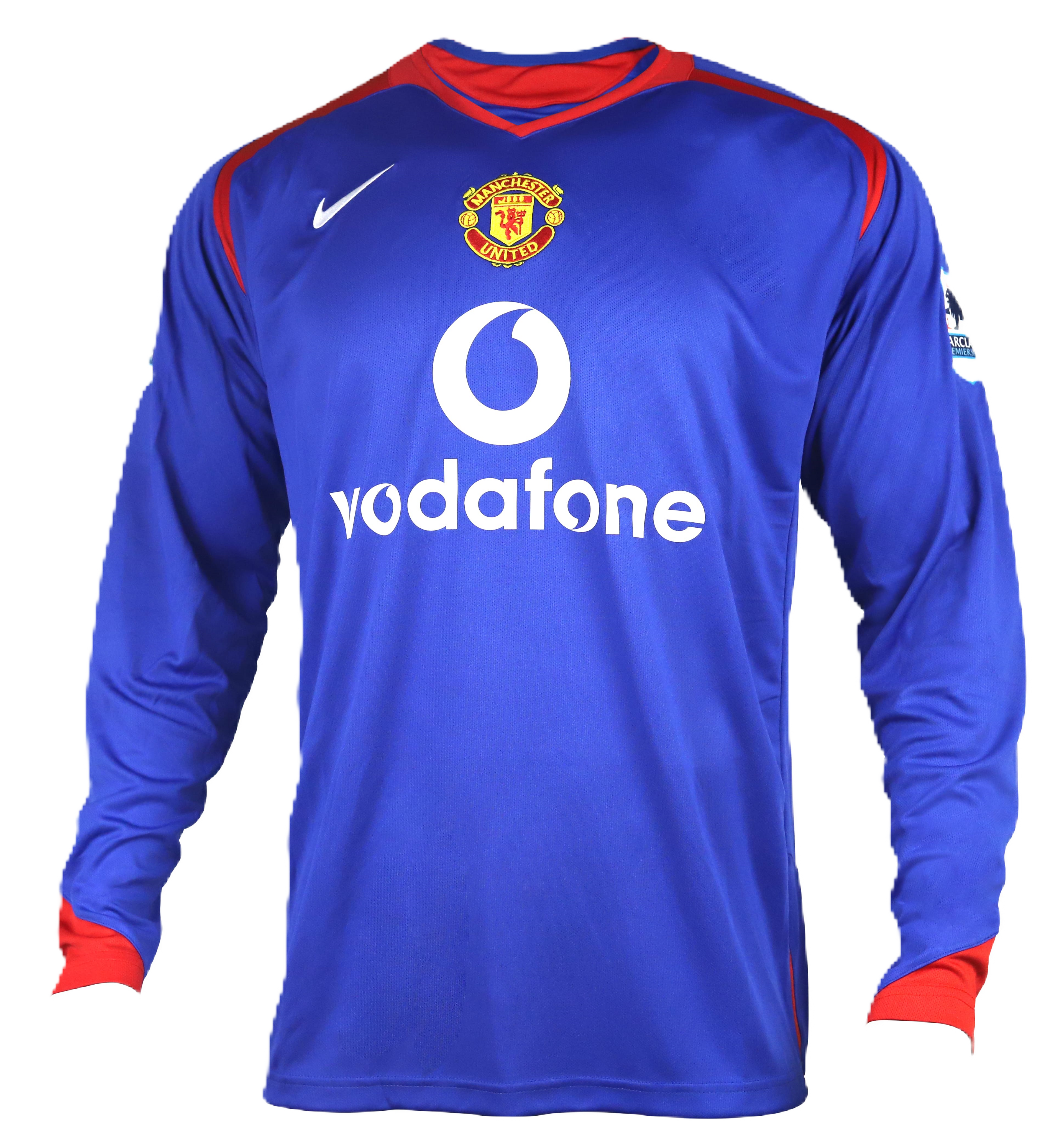 Camisa Manchester United Third 06/07 (Versão Manga Longa Retrô)