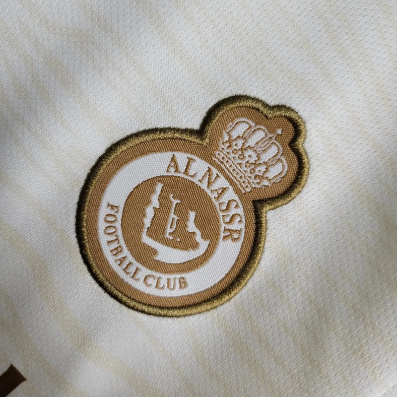 Kit Al-Nassr FC 22/23 Third Conjunto Infantil (Versão Torcedor Retrô)