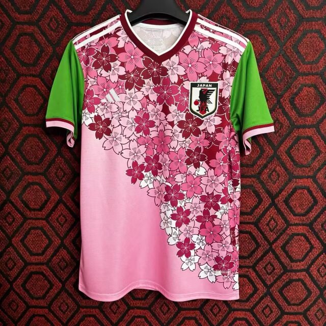 Camisa Seleção do Japão "Pink Flower" 24/25 (Versão Torcedor) | EDIÇÃO ESPECIAL