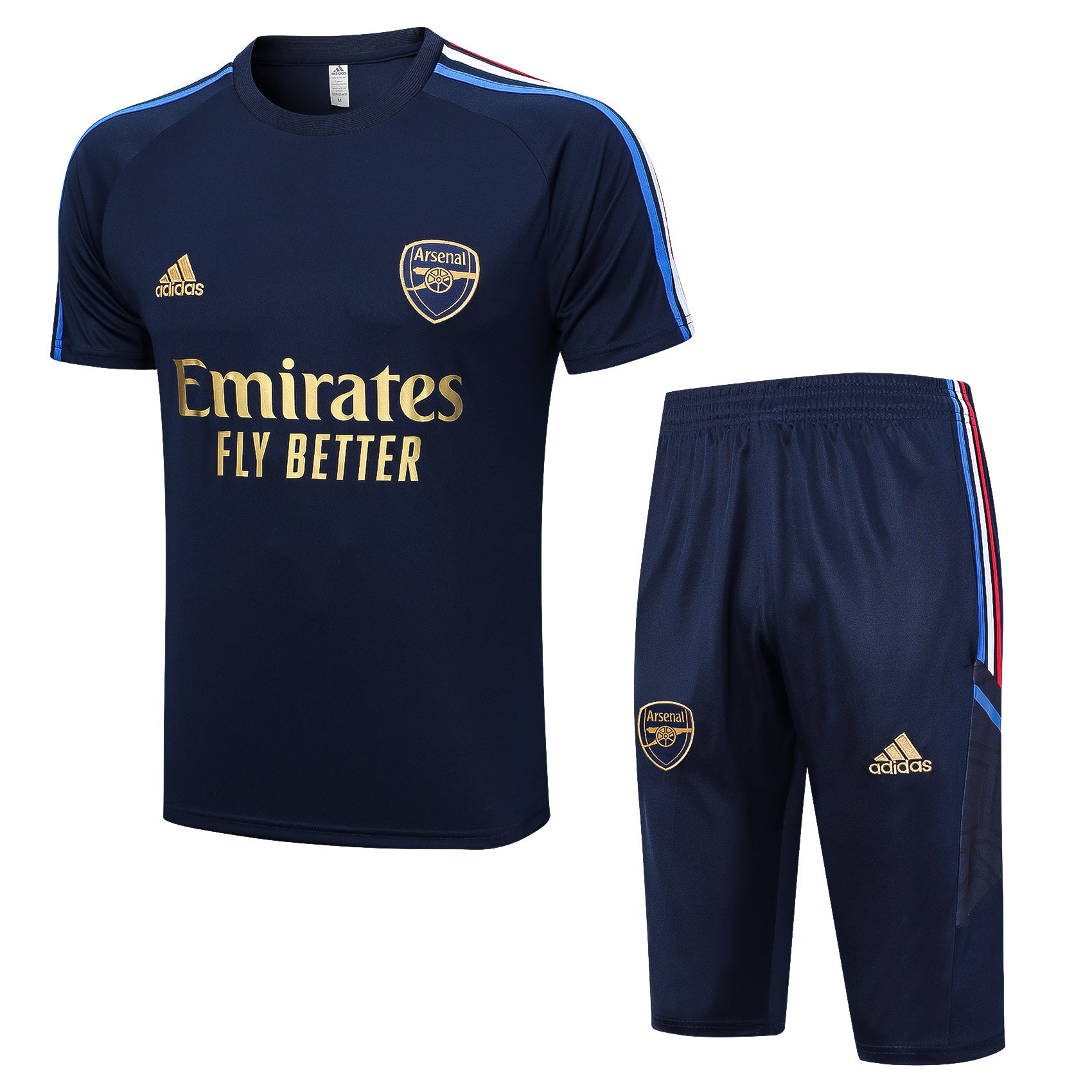 Kit Pre-Treino Arsenal F.C. Conjunto Adulto/Infantil (Versão Torcedor)