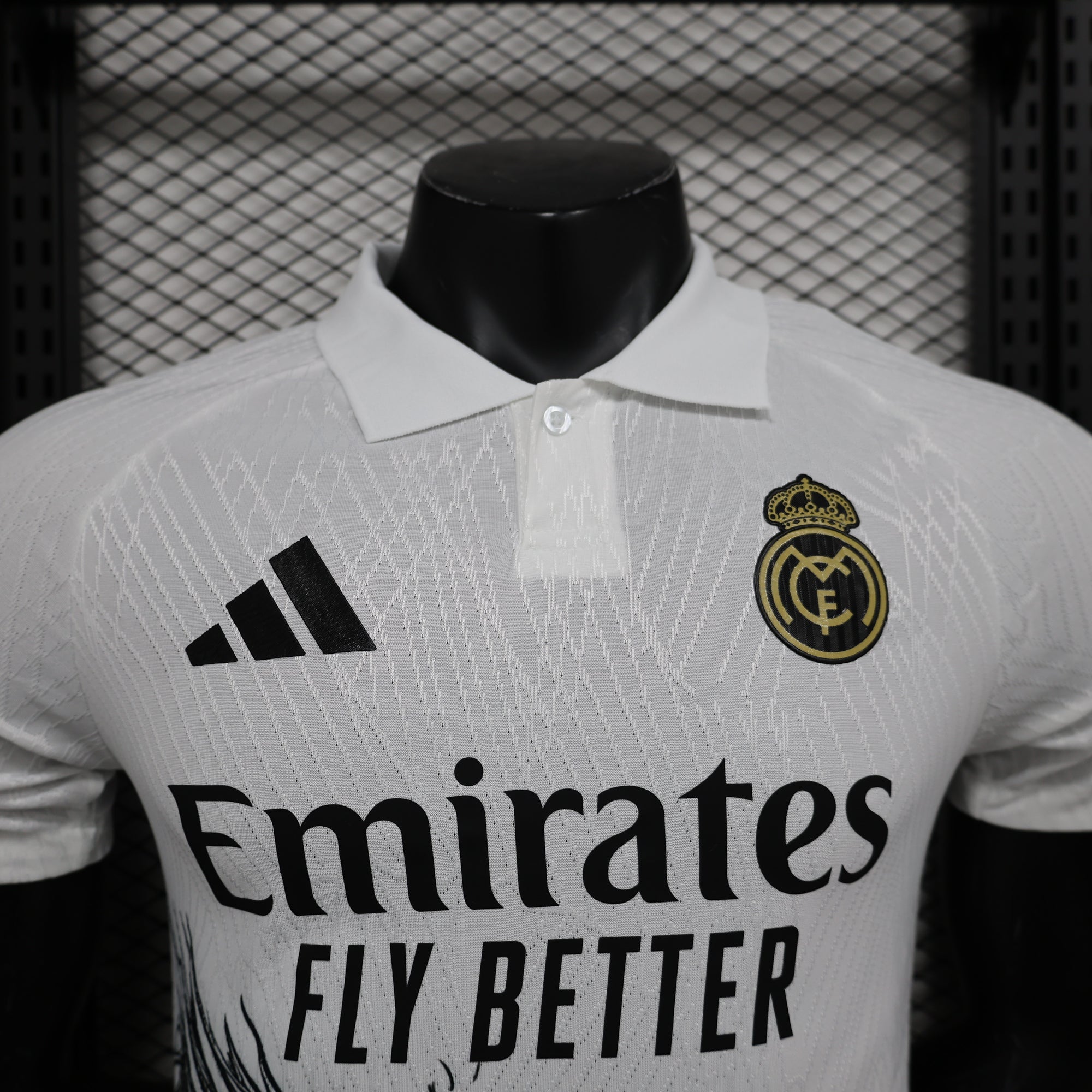 Camisa Real Madrid CF "White Concept Art" (Versão Jogador) | EDIÇÃO ESPECIAL