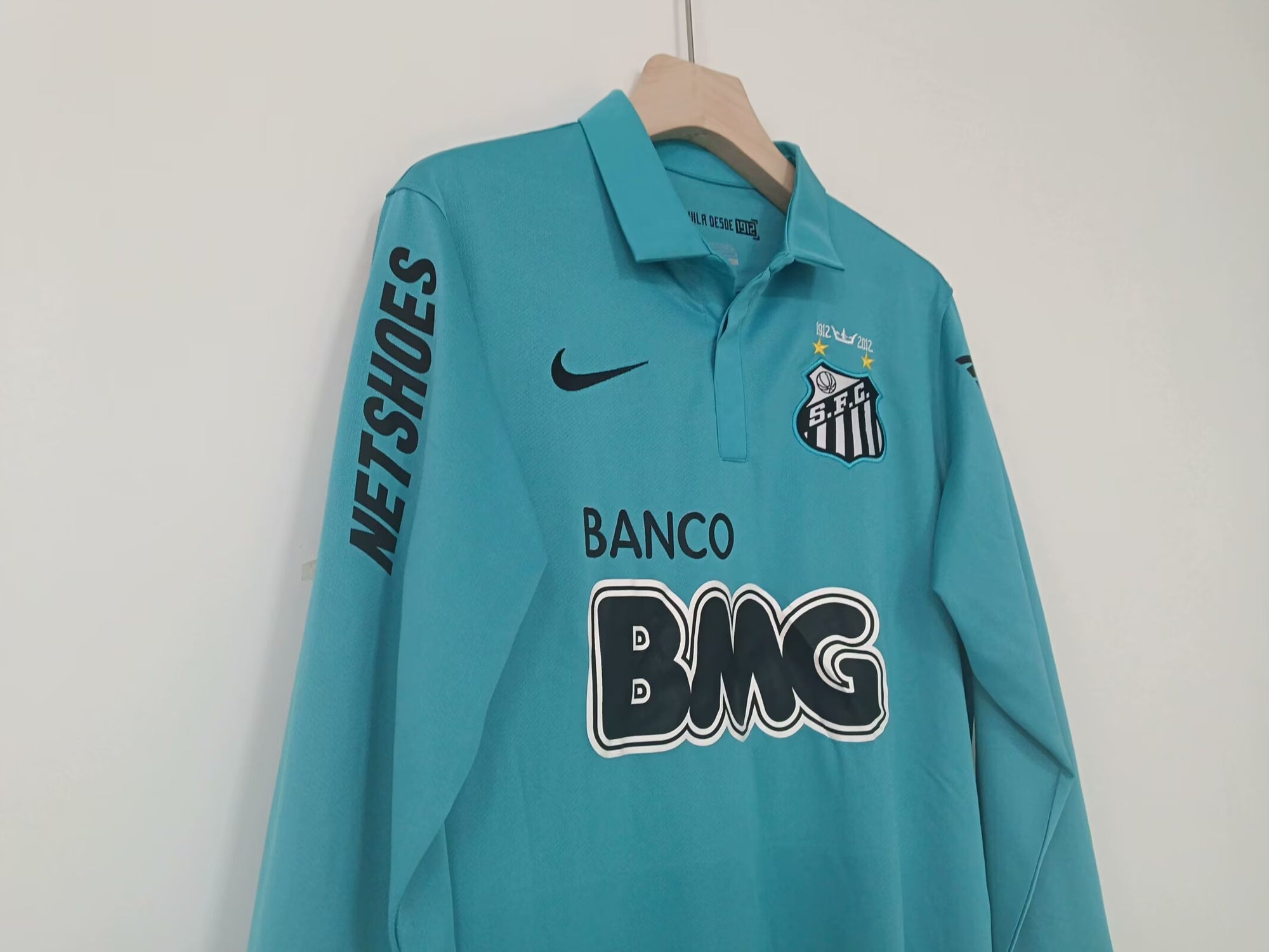 Camisa do Santos Third 2012 (Versão Torcedor Manga Longa Retrô)