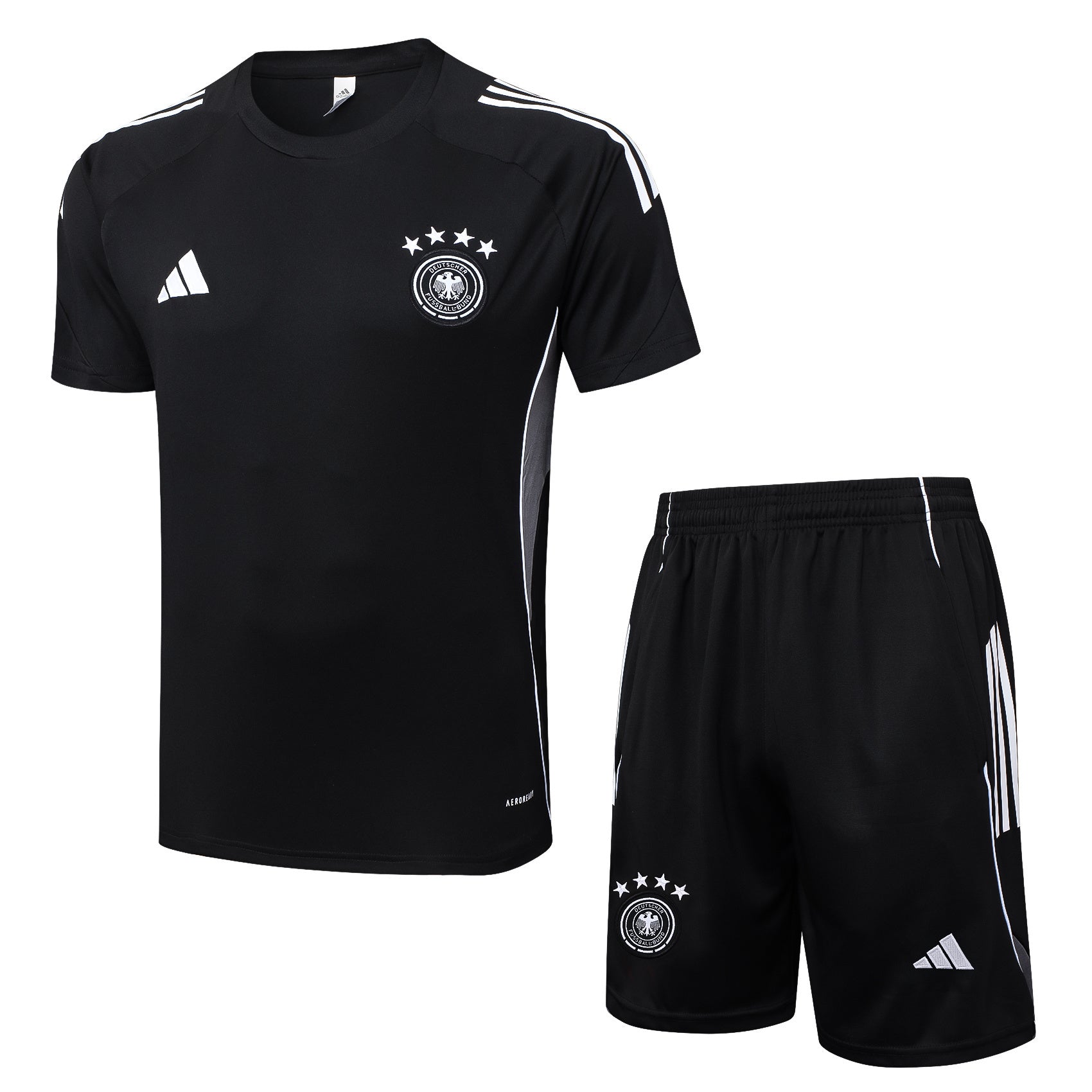 Kit Pre-Treino Seleção Alemanha Adulto/Infantil (Versão Torcedor)