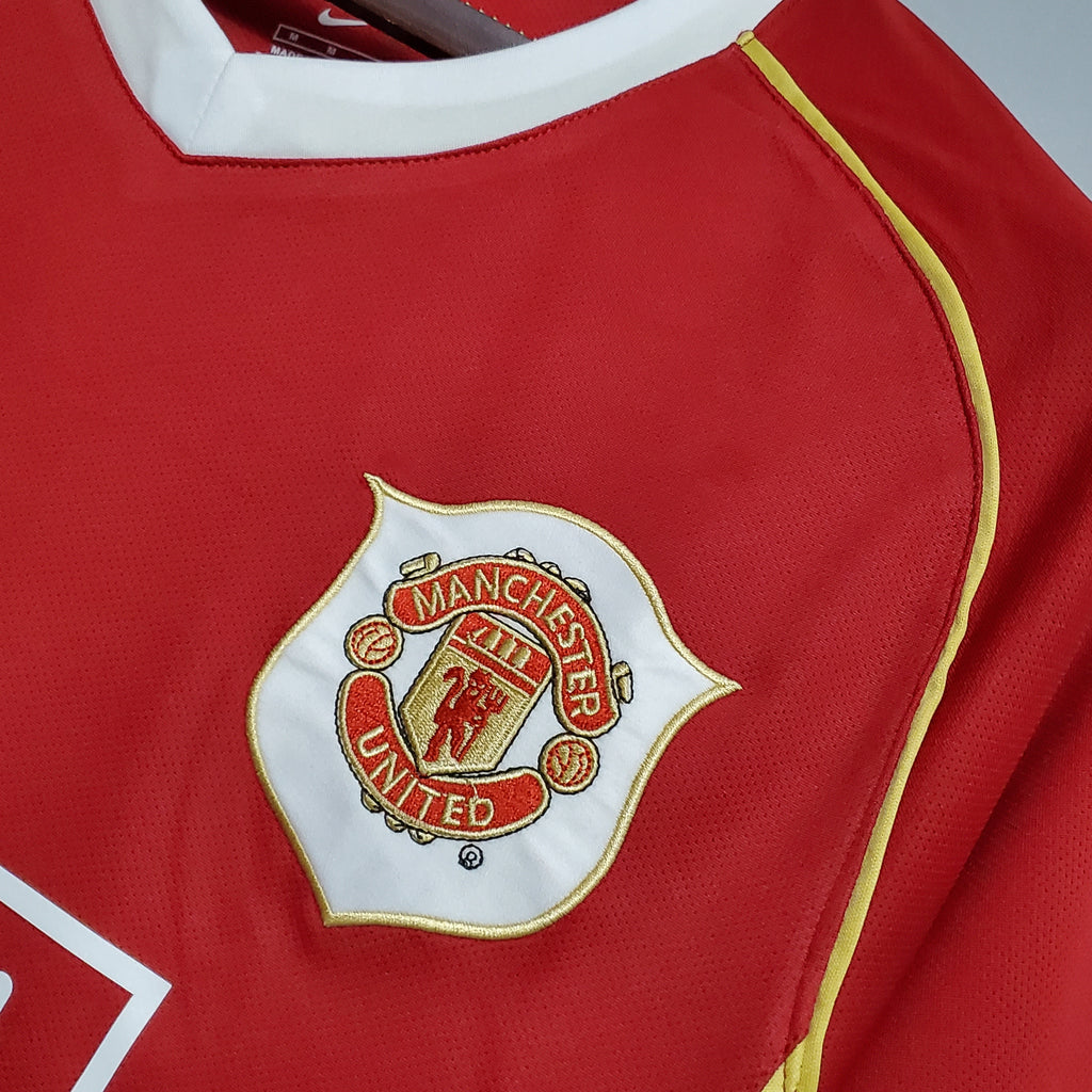 Camisa Manchester United Home 06/07 (Versão Retrô)