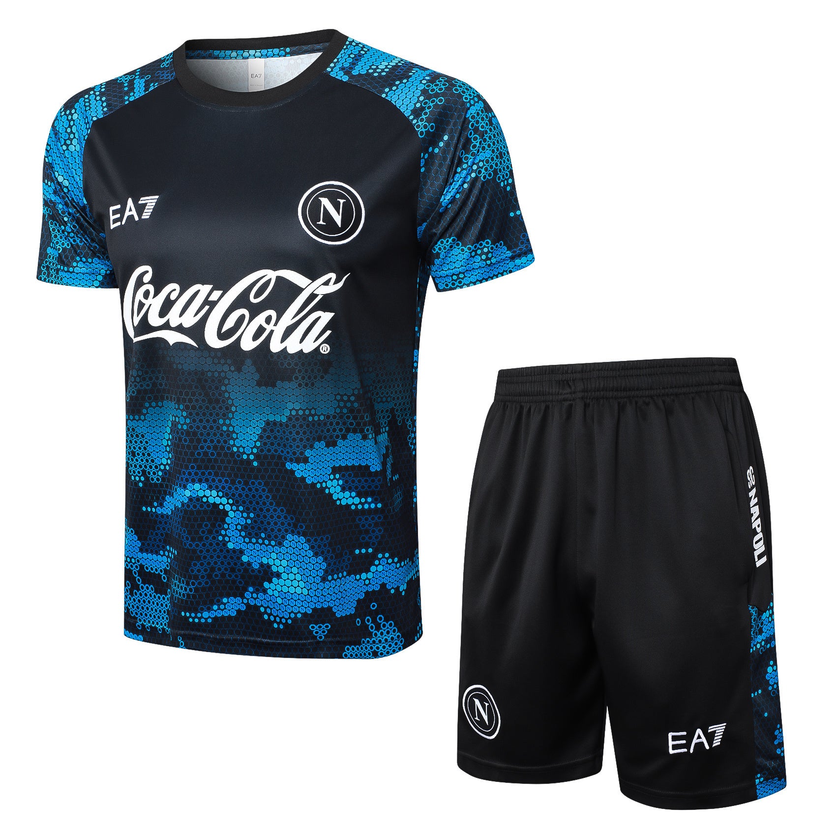 Kit Pre-Treino SSC Napoli Adulto/Infantil (Versão Torcedor)
