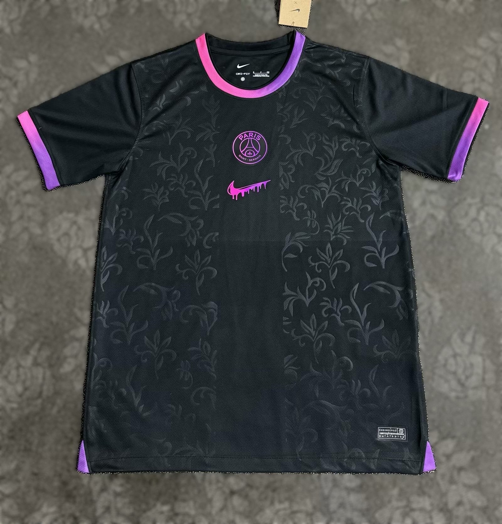 Camisa Paris Saint-Germain F.C. "Purple Glitch" (Versão Torcedor) | EDIÇÃO ESPECIAL