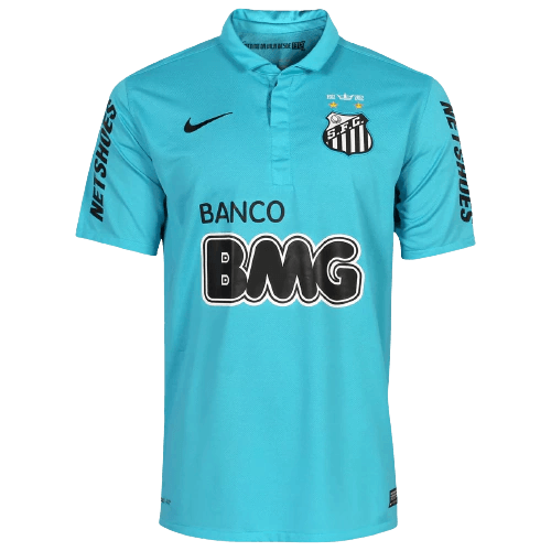 Camisa Santos Third 12/13 Retrô - Azul