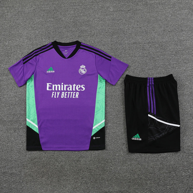 Kit Treino Real Madrid 23/24 - Roxo II