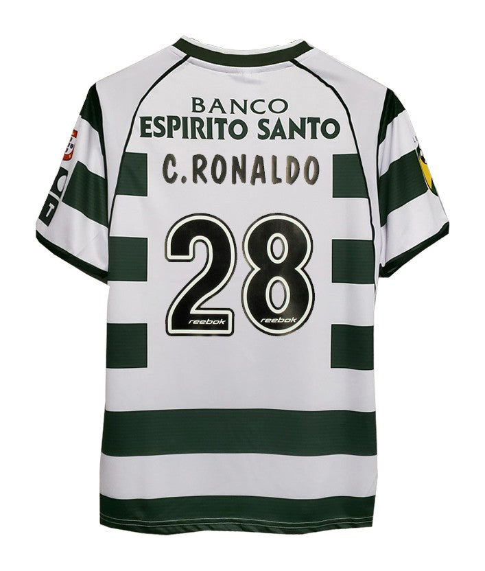 Camisa Sporting CP Home 02/03 (Versão Retrô)