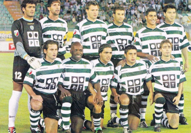Camisa Sporting CP Home 02/03 (Versão Manga Longa Retrô)