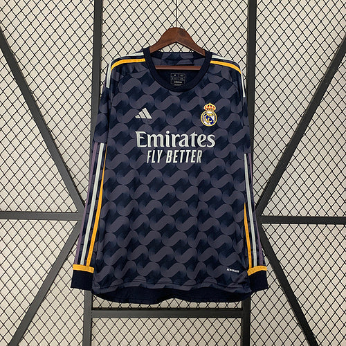 Camisa Real Madrid Manga Longa 23/24 Away II