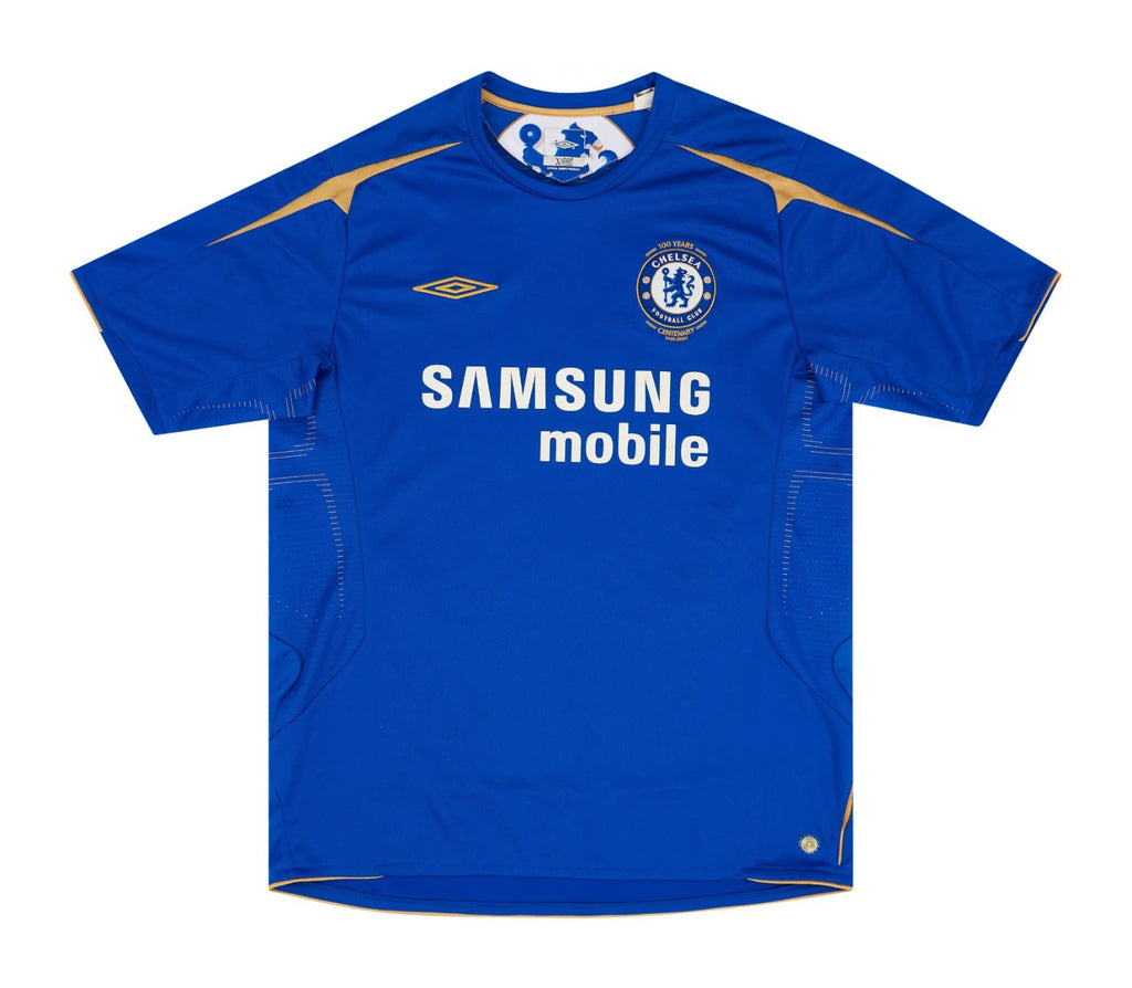 Camisa Chelsea F.C. Home 05/06 (Versão Torcedor Retro)