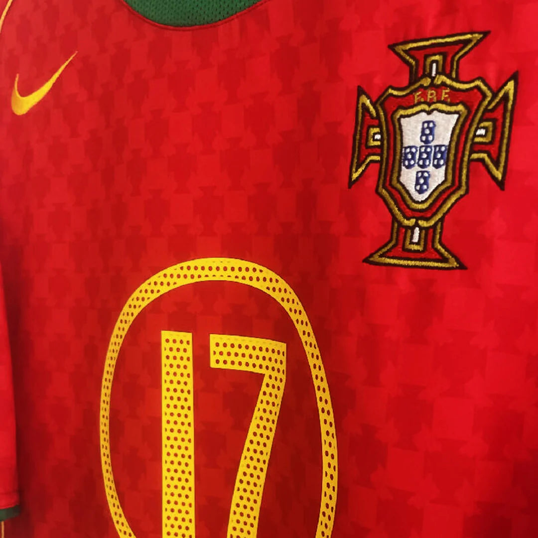 Camisa Seleção Portuguesa Home 2004 (Versão Torcedor Retrô)