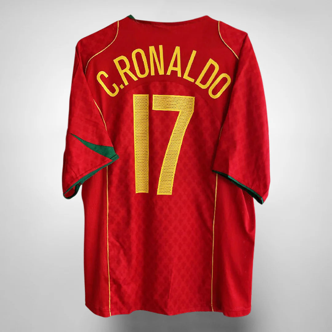 Camisa Seleção Portuguesa Home 2004 (Versão Torcedor Retrô)