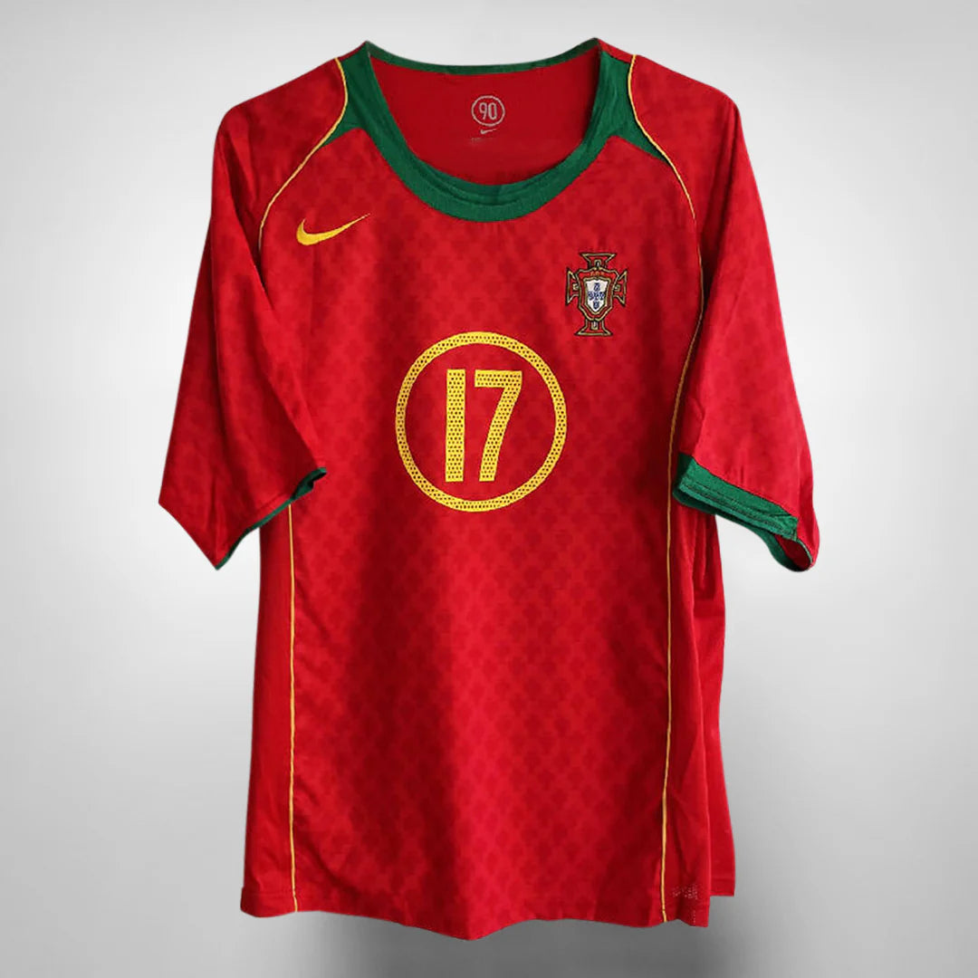Camisa Seleção Portuguesa Home 2004 (Versão Torcedor Retrô)