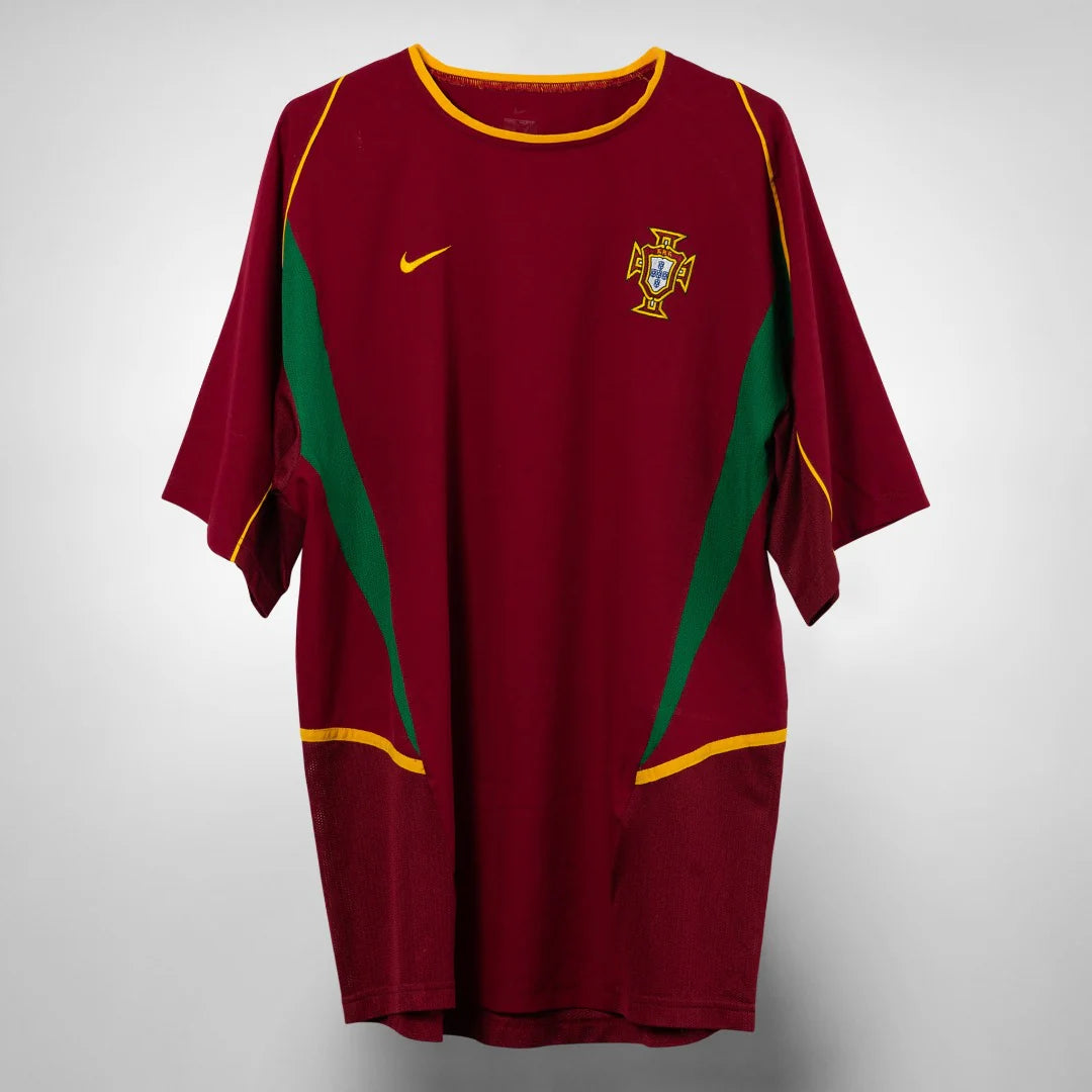 Camisa Seleção Portuguesa Home 2002 (Versão Torcedor Retrô)