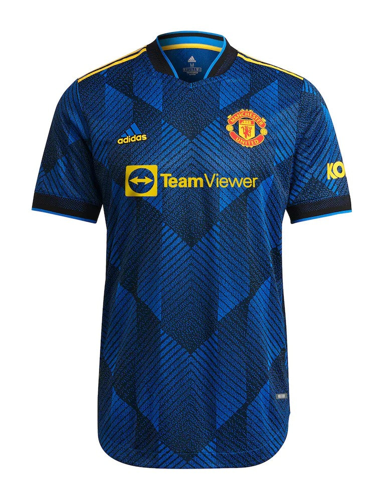 Camisa Manchester United Third 21/22 (Versão Jogador Retrô)