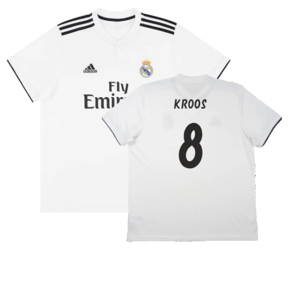 KIT ÍDOLO Toni Kroos | Home Real Madrid CF 18/19 + Patchs
