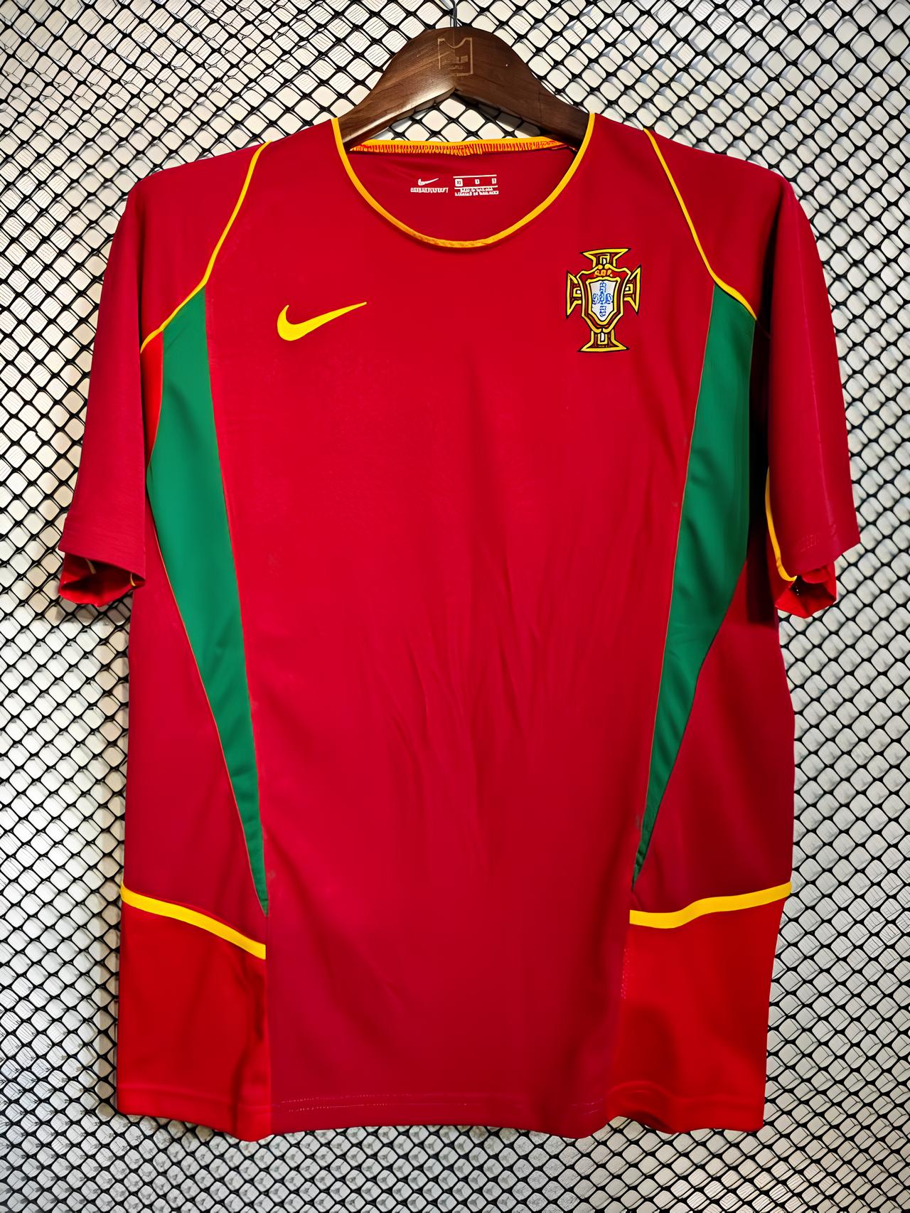 Camisa Seleção Portuguesa Home 2002 (Versão Torcedor Retrô)