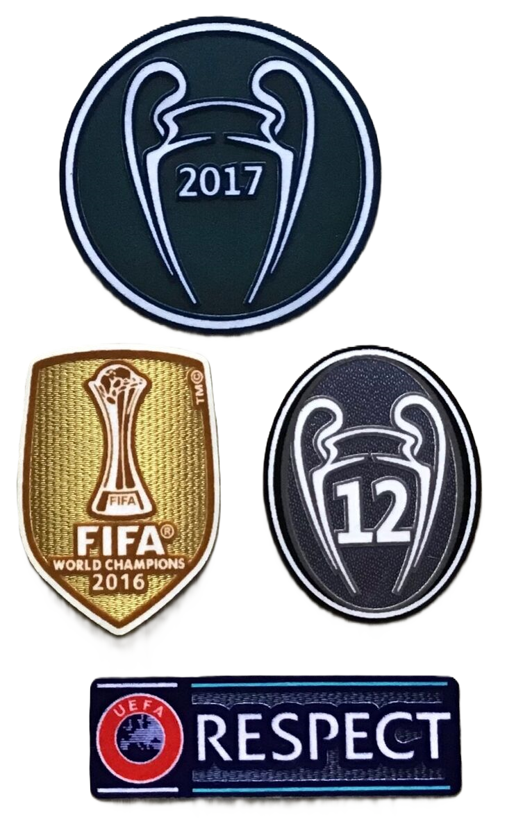 Kit Real Madrid Third 17/18 Conjunto Infantil (Versão Manga Longa Retrô)