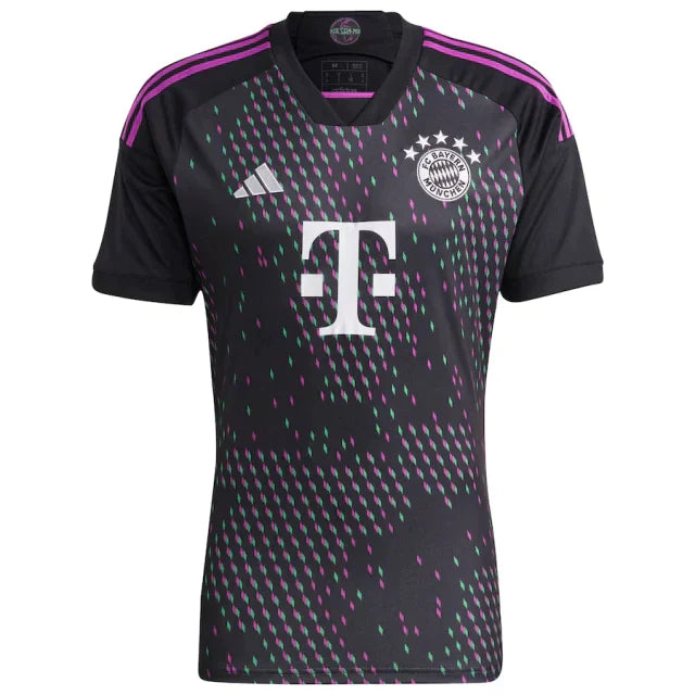 Camisa Bayern de Munique Away 23/24 s/n° Torcedor Masculino - Preto