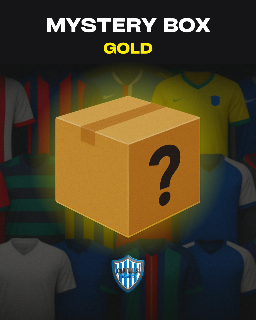 Mystery Box | 2 Camisas (Versão Gold)