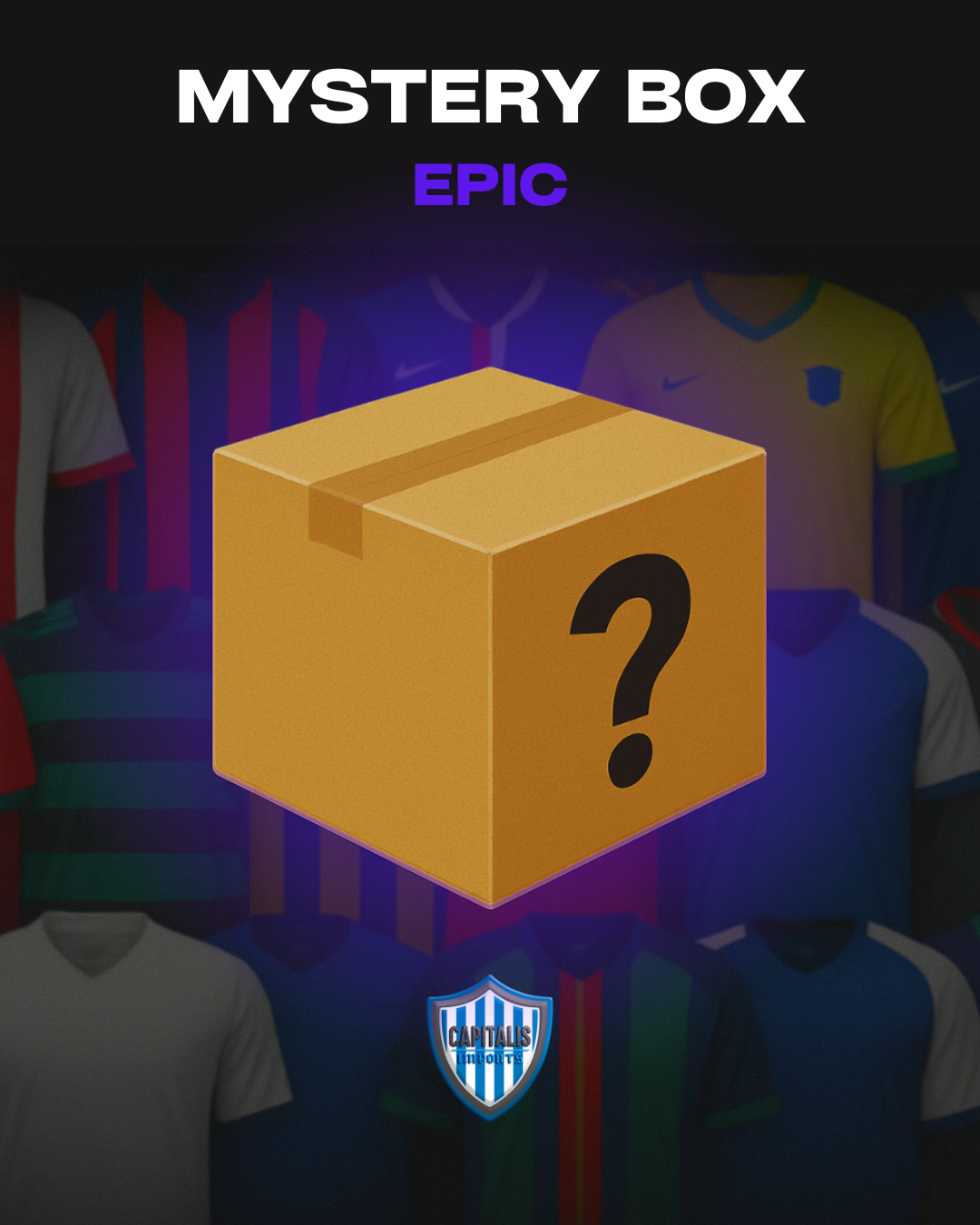 Mystery Box | 3 Camisas (Versão Epic)