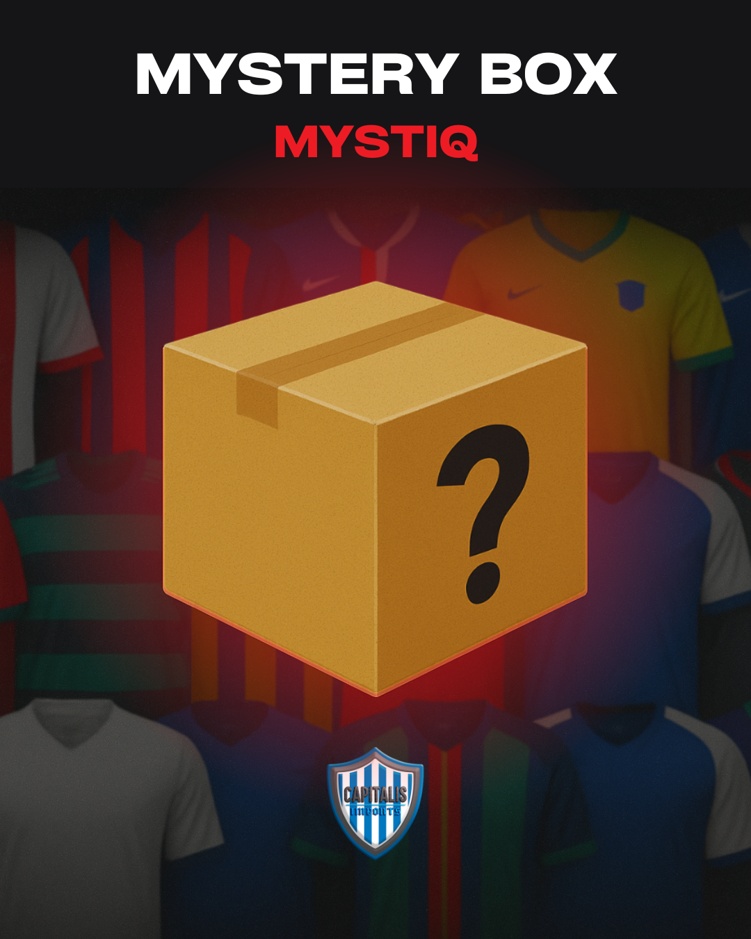 Mystery Box | 4 Camisas (Versão Mystic)