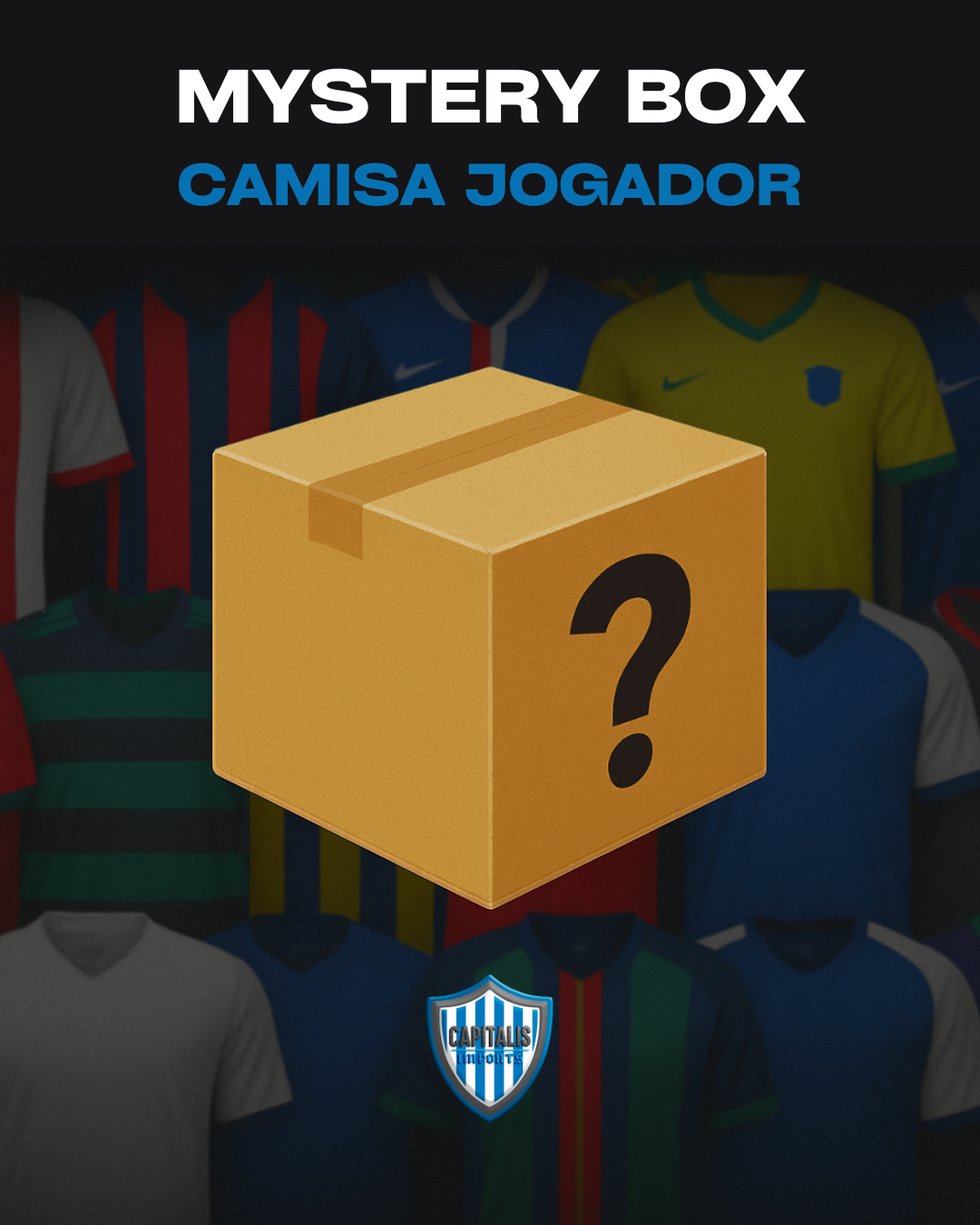 Mystery Box | 1 Camisa - (Versão Jogador)