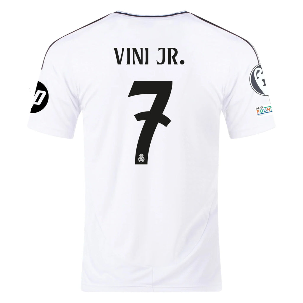 KIT ÍDOLO Vinicius Júnior | Home Real Madrid CF 24/25 + Chaveiro Ballon D'or
