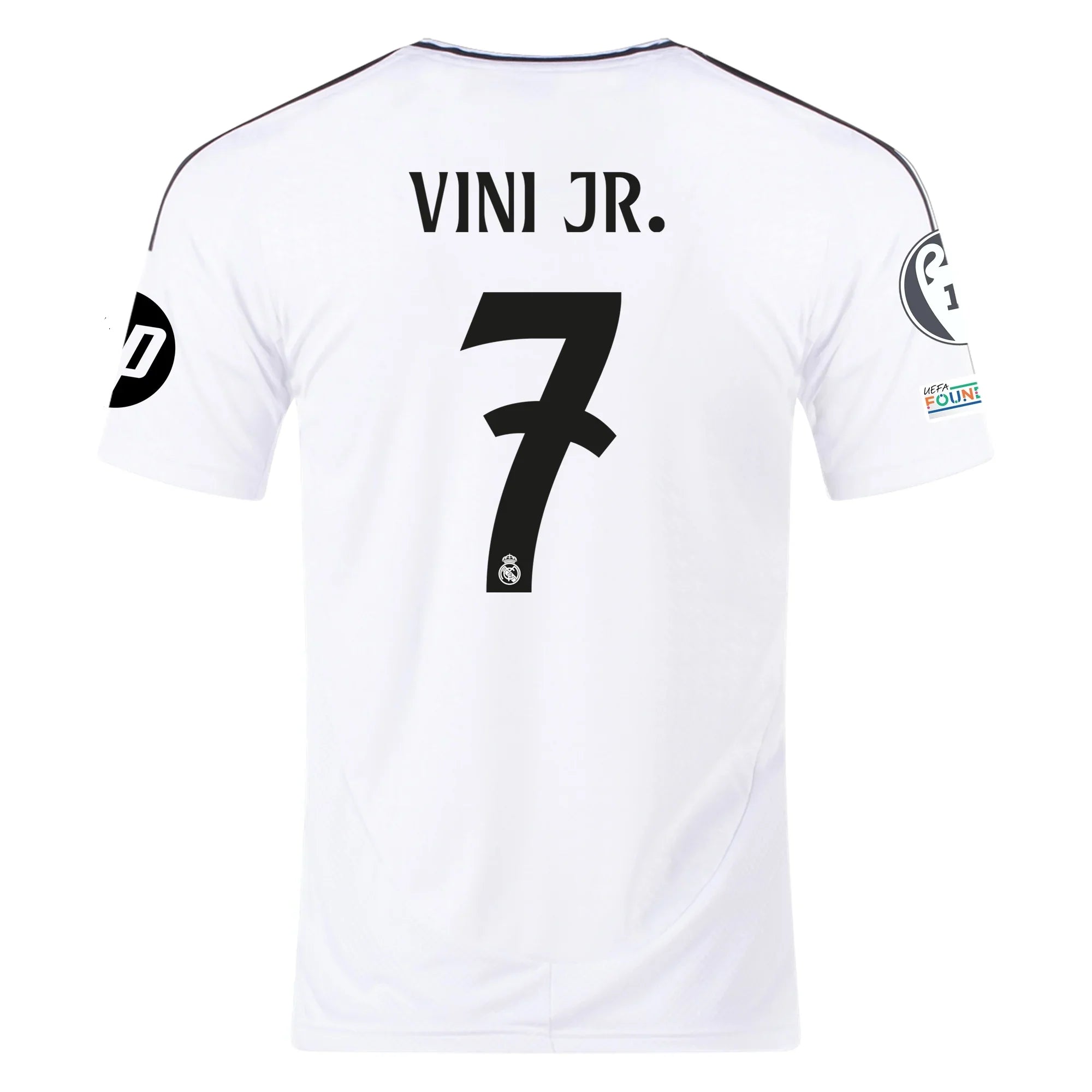 KIT ÍDOLO Vinicius Júnior | Home Real Madrid CF 24/25 + Chaveiro Ballon D'or