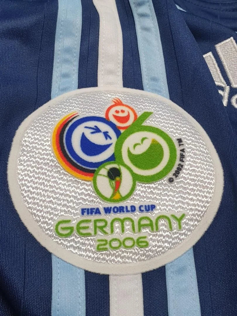 Camisa Seleção Argentina Away 2006 (Versão Jogador Retrô)